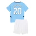 Prima Maglia Bernardo Manchester City 2024/2025 Bambino